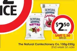 Coles The natural confectionery co. offer