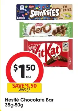 Coles Nestlé chocolate bar offer