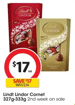 Coles Lindt lindor cornet offer