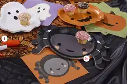 Coles Character Paper Plates or Halloween Serviettes offer