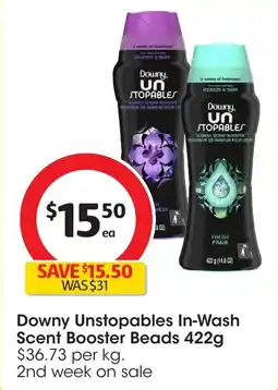 Coles Downy Unstopables In offer