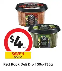 Coles Red rock deli dip offer