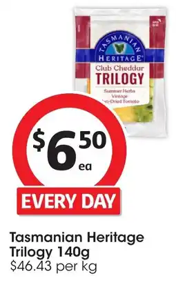 Coles Tasmanian heritage trilogy offer