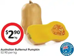 Coles Australian Butternut Pumpkin offer