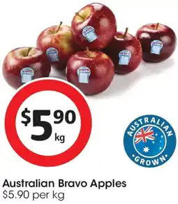 Coles Australian Bravo Apples offer