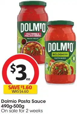 Coles Dolmio Pasta Sauce offer