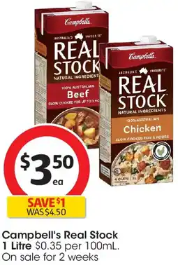 Coles Campbell's Real Stock offer