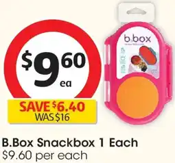 Coles B.Box Snackbox offer