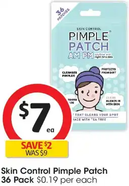 Coles Skin Control Pimple Patch offer
