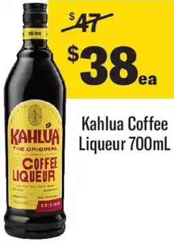 Coles Kahlua Coffee Liqueur offer