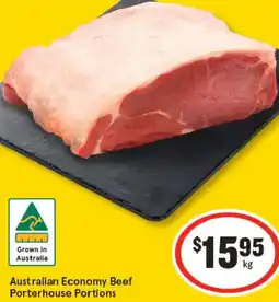 IGA Australian Economy Beef Porterhouse Portions offer