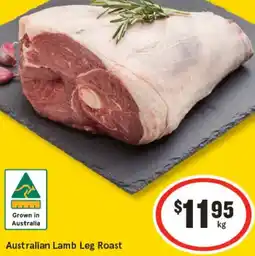 IGA Australian Lamb Leg Roast offer