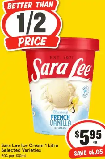 Sara Lee Ice Cream