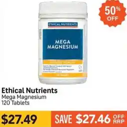 Chempro Ethical Nutrients Mega Magnesium offer