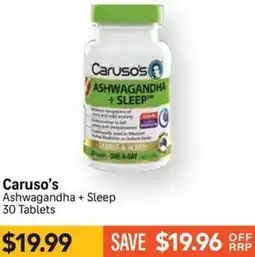 Chempro Caruso's Ashwagandha + Sleep offer