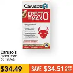 Chempro Caruso's ErectOmax offer