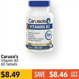 Chempro Caruso's Vitamin B3 offer