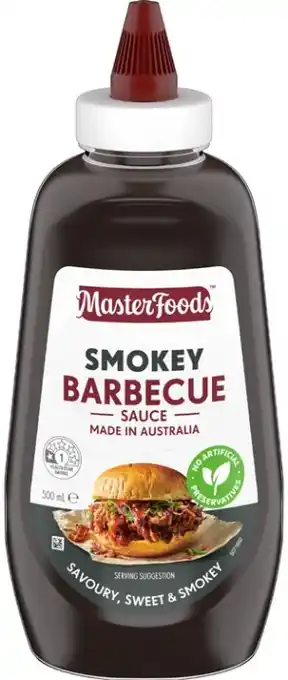 MasterFoods Barbecue or Tomato Sauce Selected Varieties