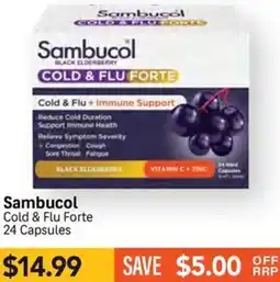 Chempro Sambucol Cold & Flu Forte offer