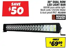 Autobarn 20" dual row led light bar offer