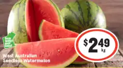 IGA West Australlan Seedless Watermelon offer