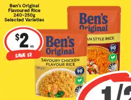 IGA Ben's Original Flavoured Rice Selected Varletles offer