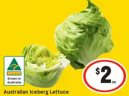 IGA Australian Iceberg Lettuce offer