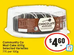 IGA Community Co Mud Cake Selected Varieties offer