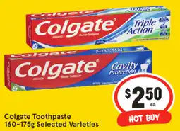 IGA Colgate Toothpaste Selected Varieties offer