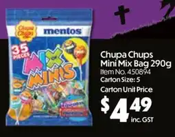 C-Store Distribution Chupa Chups Mini Mix Bag offer