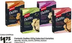 C-Store Distribution Fantastic Delites Selected Varieties offer
