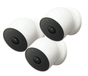 The Good Guys Google nest cam wireless camera - 3 pack offer