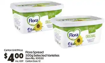 C-Store Distribution Flora Spread offer