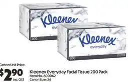 C-Store Distribution Kleenex Everyday Facial Tissue offer