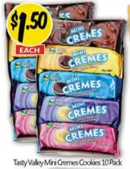 NQR Tasty Valley Mini Cremes Cookies offer