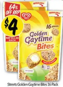 NQR Streets Golden Gaytime Bites offer