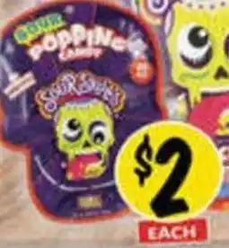 NQR Sour Skulls Popping Candy offer