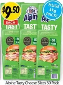 NQR Alpine Tasty Cheese Slices offer