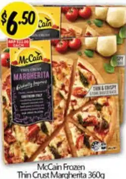 NQR McCain Frozen Thin Crust Margherita offer