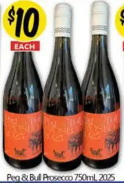 NQR Peg & Bull Prosecco offer
