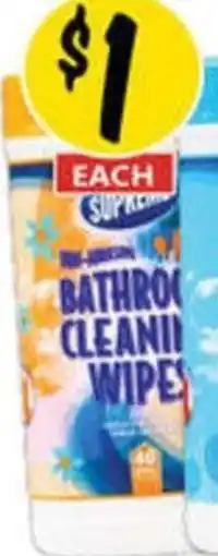 NQR Bathroom Cleaning Wipes offer