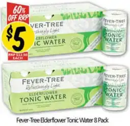 NQR Fever-Tree Elderflower Tonic Water offer