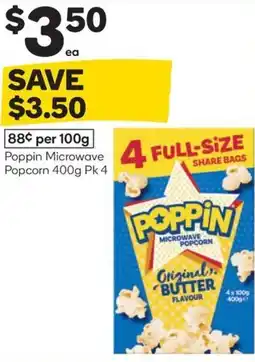 Woolworths Poppin microwave popcorn offer