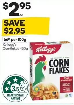 Woolworths Kellogg's Cornflakes offer
