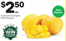Woolworths Australian kensington pride mangoes offer