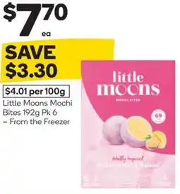 Woolworths Little moons mochi bites offer