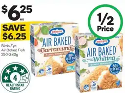Woolworths Birds eye air baked fish offer