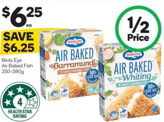 Woolworths Birds eye air baked fish offer