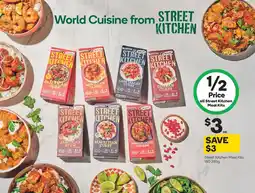 Woolworths Street kitchen meal kits offer