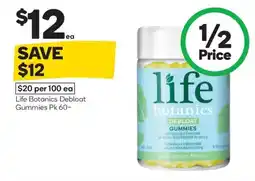 Woolworths Life botanics debloat gummies offer